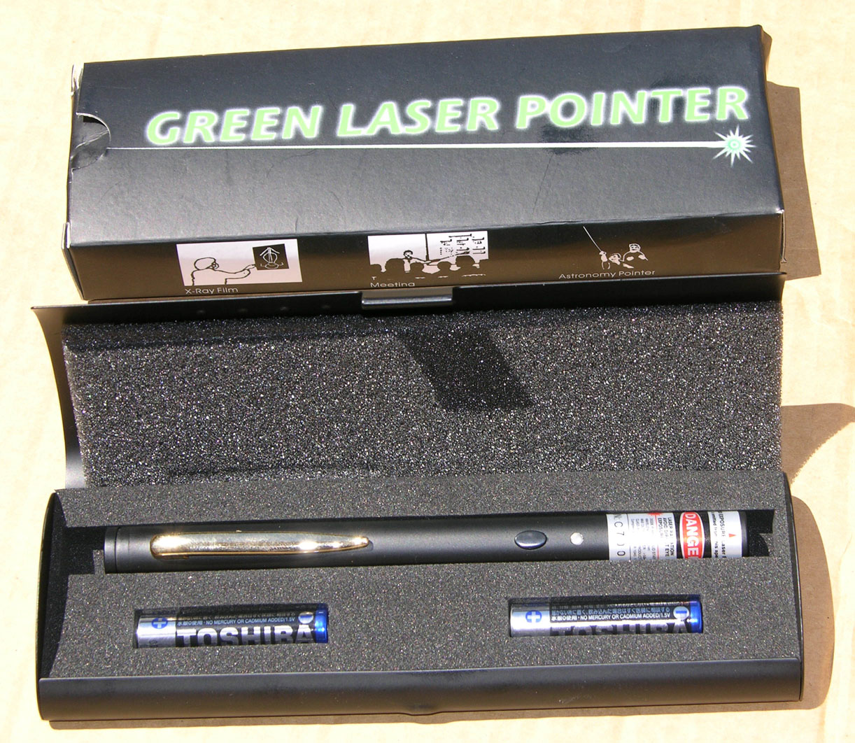 Creative Technology Green Laser Pointers Overview and Specs.