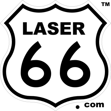 LASER66.com Logo