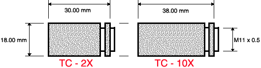 TC Series Dimensions